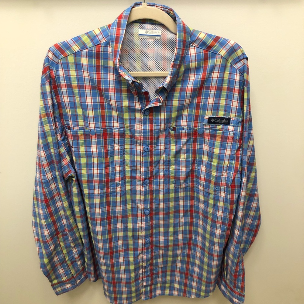 Columbia PFG Super Tamiami Fishing Shirt